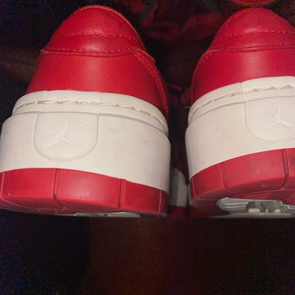 Nike Air Jordan 1 Elevate Low Dark Grey/Varsity Red UNLV Theme Sneakers Size 7 - Picture 10 of 13